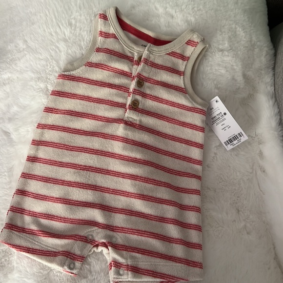 CARTER’S Baby Boy Sleeveless Romper 3m - Picture 6 of 10